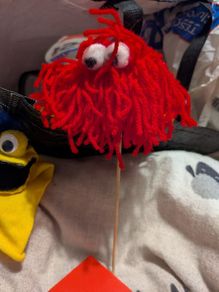hand made puppet
