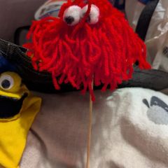 hand made puppet