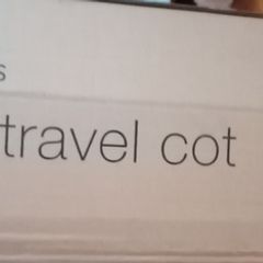 TRAVEL COT Mamas and Papas