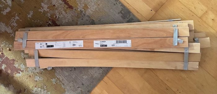 Bed Slats Ikea - Luroy 90 X 200 Cm.