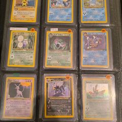 pokemon vintage cards read description