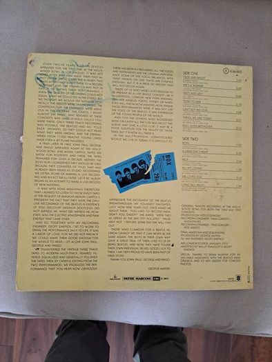The beatles vinyl album