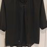 Women's Black Blouse. Image 2