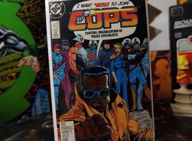 Cops ! Issue #11 ! Central Organisation of Police Specialists ! Copper Age Comic from 1989 ! by DC Comcics !