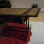 Vintage Leather Table  / Console Image 4