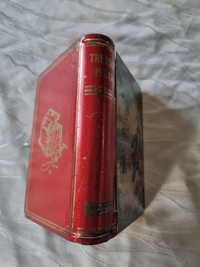 Treasure Island, tin money box