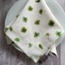 Handmade Clover Napkins. Cotton napkins. Tea towel. Image 5