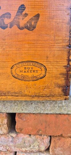 old beer bottle box