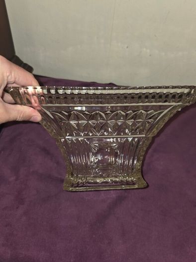 Antique pressed glass Fruit/Trifle bowl