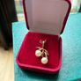 14K Gold Pearl Pendant Image 2