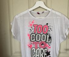 Girls Slogan top