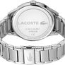 Lacoste analog quartz watch for men with silver stainless steel strap - 2011022 Image 5