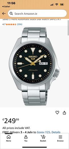 Seiko 5 Automatic Watch