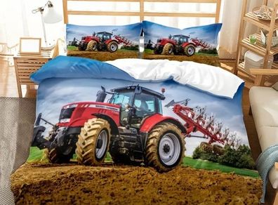 Massey tractor bedding set free postage