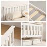Solid Wood Bed Frame Double Image 4