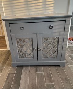 mirrored sideboard