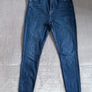 Tommy Hilfiger Blue Skinny Jeans Sylvia W29 L32 UK 10  TH Iconic Logo Patch Image 3
