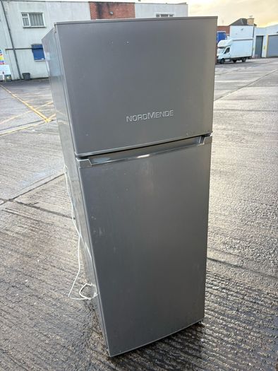 Nordmende 55cm Freestanding Fridge Freezer Silver