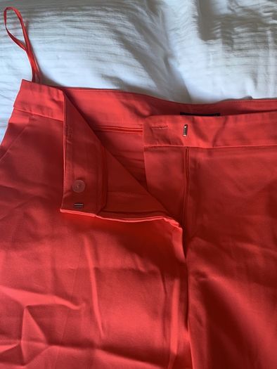 Dunnes red trousers
