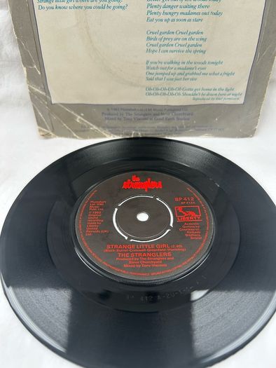 The Stranglers Strange Little Girl 7 inch UK PROMO