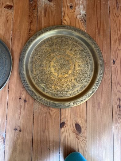 Antique Brass Trays