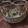 Vintage egg holder breakfast set Image 3