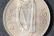Ireland Fantastic 1968 Shilling 1s coin