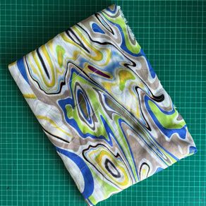 Fabric Textured Embroidered Chiffon