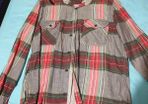 cedarwood state red grey green long sleeve shirt with hood
