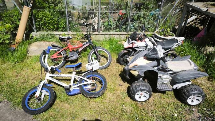 Kids bikes and quads