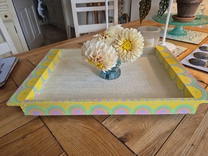 Hand Painted Tray