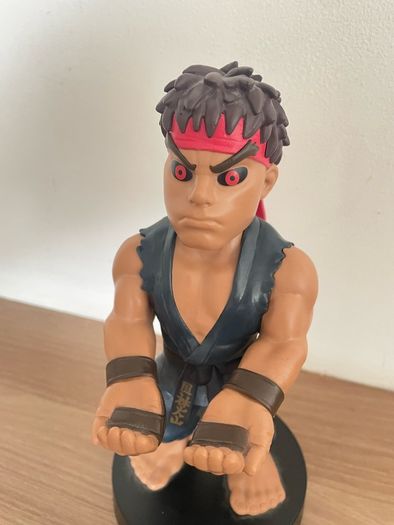 Cableguys Street Fighter Evil Ryu Gaming Controller and Phone Holder Stand Figure
