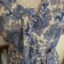 Ladies paisley dress uk8-10 Image 2
