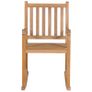 Rocking Chair Solid Teak Wood Image 3
