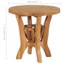 3 Piece Garden Bistro Set Solid Teak Wood Image 2
