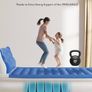 NEW SALE | Air Bed with Headboard, Double Size Inflatable Mattress with Built-in Electric Pump, Comfort Blow Up Bed, Self-inflating Guest Air Mattress Image 3