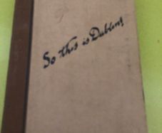 So This Is Dublin - Vintage First Edition - Collector's Find
