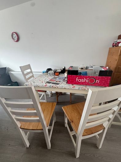 Table and 4 chairs