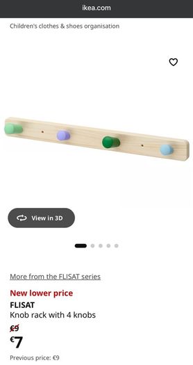 Ikea Knob Rack
