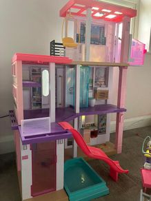 Barbie Dream House & Barbies