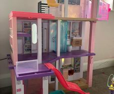 Barbie Dream House & Barbies
