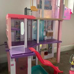 Barbie Dream House & Barbies