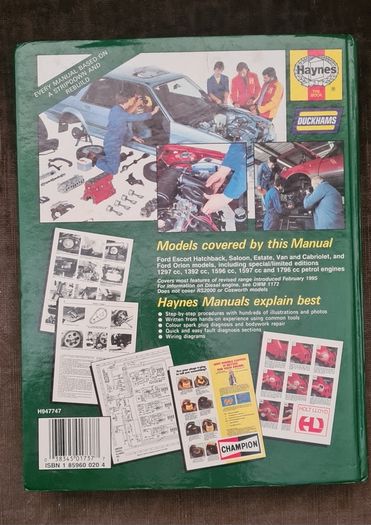 Ford Escort Manual