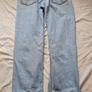 levis 550 relaxed fit Size 40/34 zip fly professional embroidery added in excellent condition Image 6