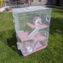 3 Story Pink Hamster Cage Image 3