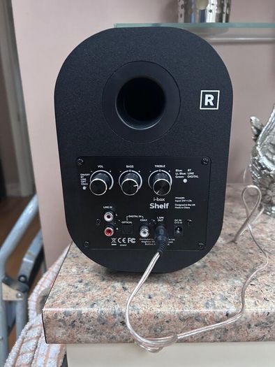Microwave and Bluetooth speakers