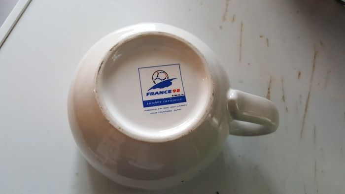 france 98 collectable mug