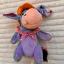 Disney Fisher Price Winnie The Pooh Eeyore in hat 2004 picnic approx. 25 cm. Please see photos Image 2