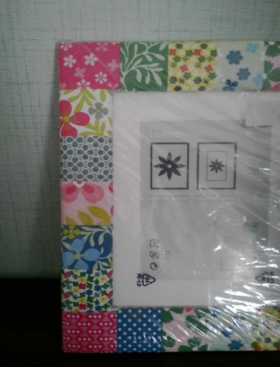 NEW Fabric Picture Frame 5 euro