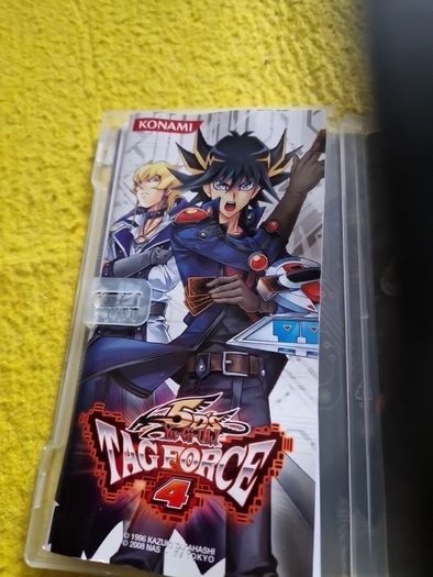 Yu  Gi Oh 5 Ds Tag Force 4 PSP games Original PlayStation
